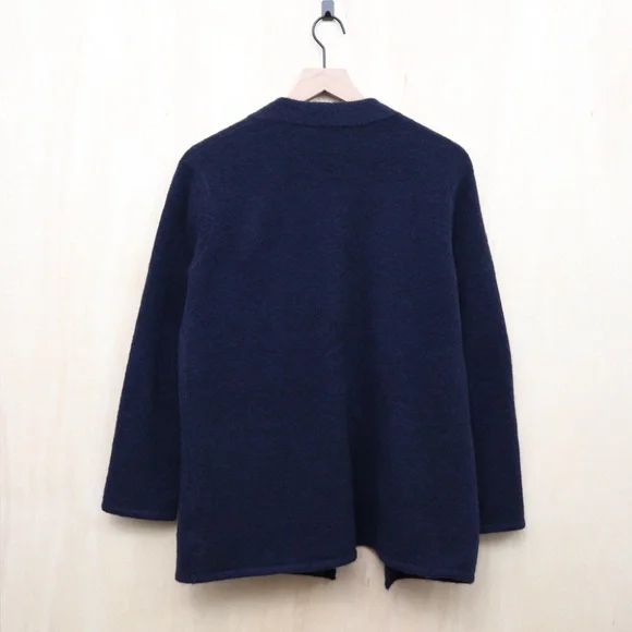 Jenni Kayne Midnight Blue Sweater Coat XS - Picture 3 of 4